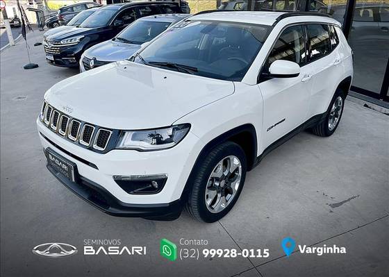 JEEP COMPASS 2.0 16V FLEX LONGITUDE AUTOMÁTICO